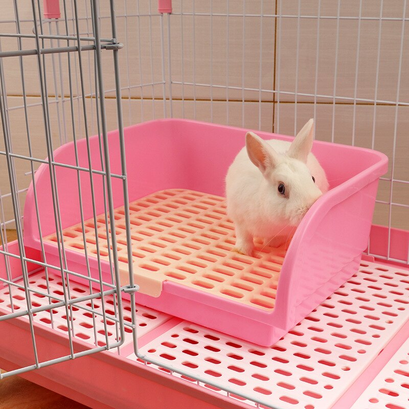SHUANGMAO Hamster Pet Cat Rabbit Corner Toilet