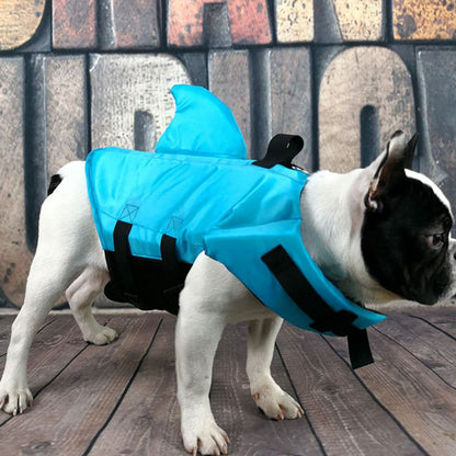 Summer Dog Life Vest Shark Pet