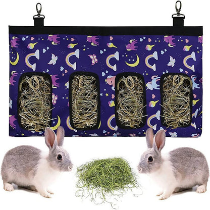 Hay Bag Hanging Pouch Feeder