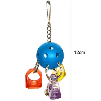 Dorakitten 3Pcs Parrot Hanging Ball Toys