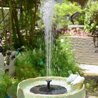 Mini Solar Water Fountain Pool Pond Waterfall Fountain