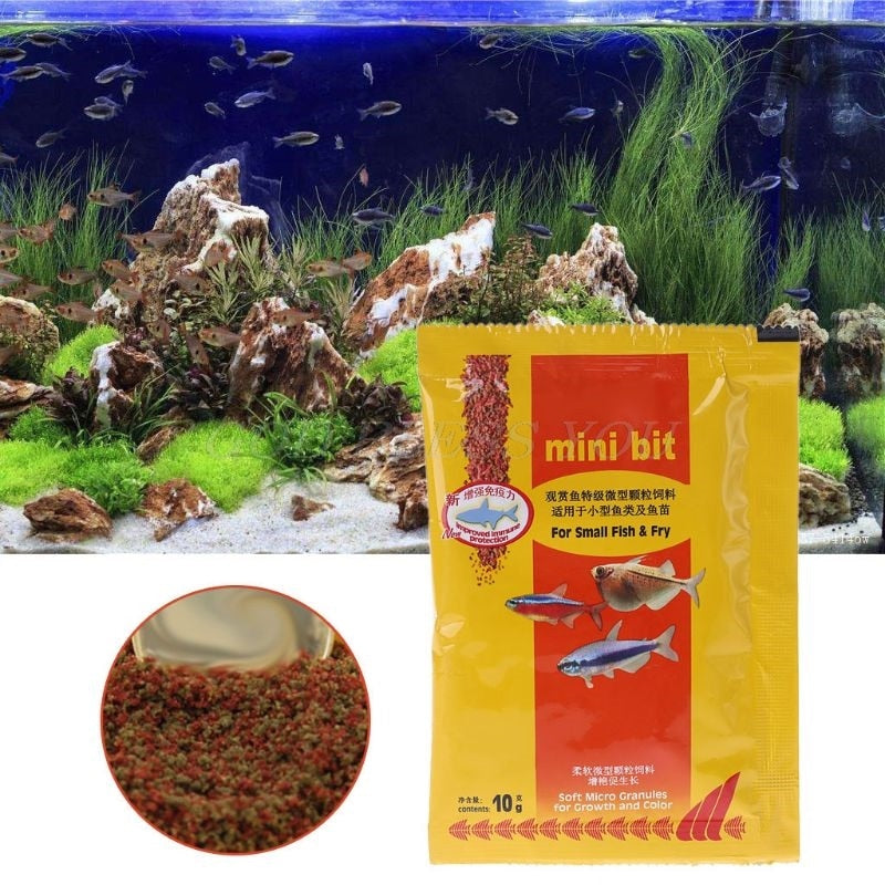 Aquarium Small Fish Food Bettas Tropical Goldfish Healthy Feed Supplies Drop Shipping