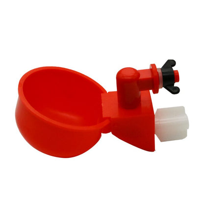 5Pcs Automatic Chicken Water Cup Plastic Drinking Bowl