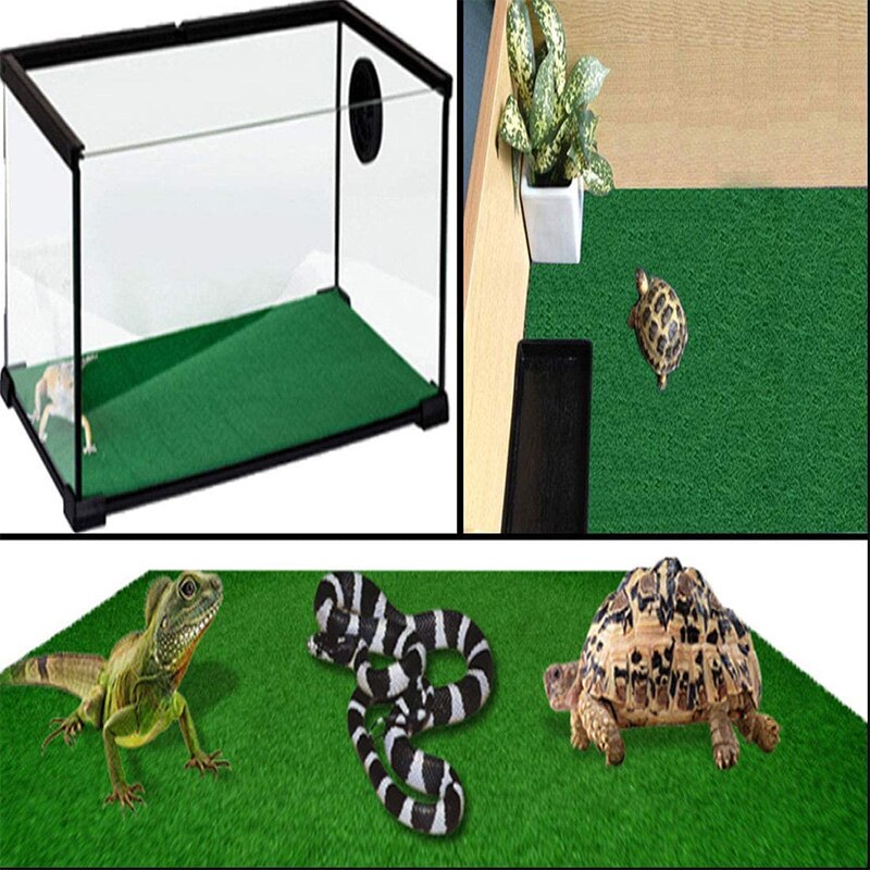 Reptile Carpet Mat Substrate Liner Bedding Reptile Supplies For Terrarium Lizards Snakes Dragon Gecko Chamelon Turtles Lguana