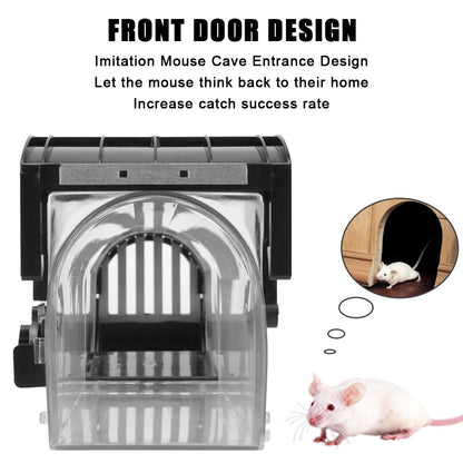 Safe Firm Humane Reusable Plastic Rodents Trap
