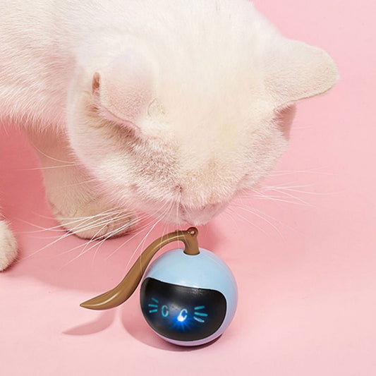 Colorful LED Self Rotating Ball Cat Toys