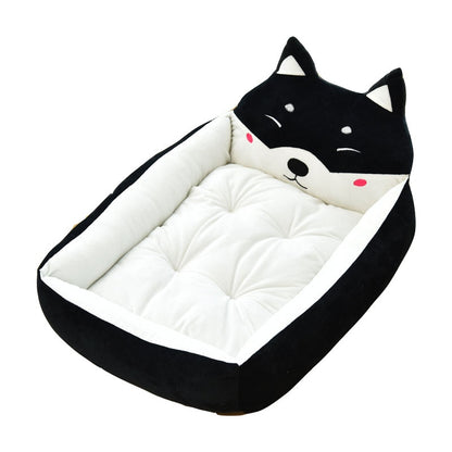 Rectangle Dog Bed Sleeping Bag Kennel Cat Puppy Sofa Bed Pet House Winter Warm Nest Soft Beds Portable for Pets Cats Basket