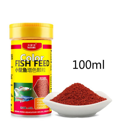 P82D Ornamental Fish Food Spirulina Color Enhancing Formula