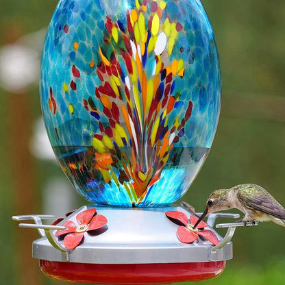 1PCS Bird Feeder Colorful Hummingbird Food Feeder