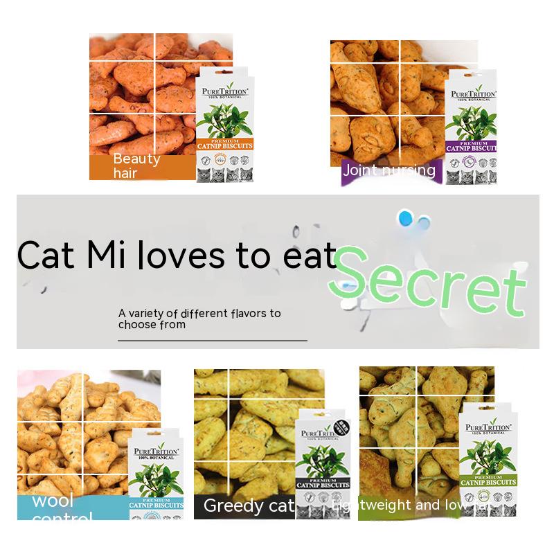 Pet Snacks Cat Menthol Cookies
