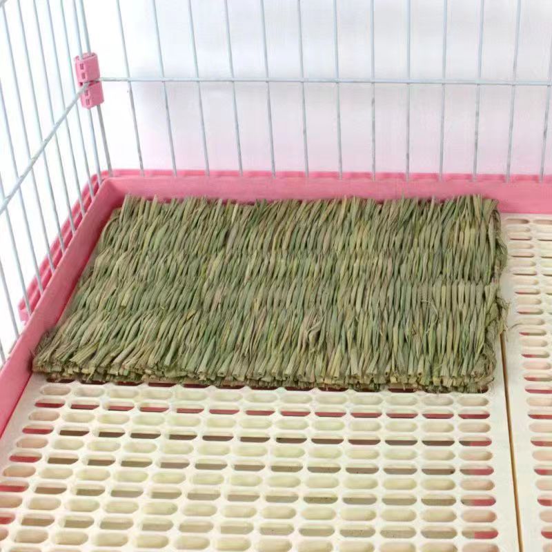 Rabbit Grass Chew Mat Small Animal Hamster Cage