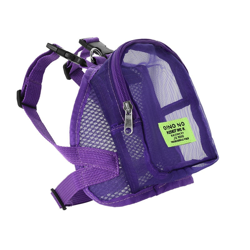 Free Shipping Cute Nylon Pet Backpack for Small Medium Dogs