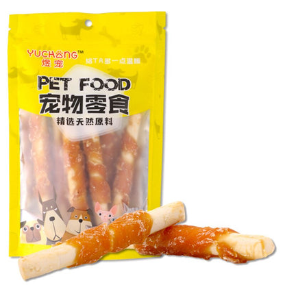 Pet Snack Dog Grinding Stick 100g Chicken Winding Stick