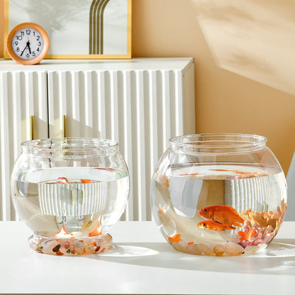 Clear Fish Bowl Aquarium Decorative Fish