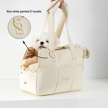 Puppy Go Out Portable Shoulder Handbag Dog Bag