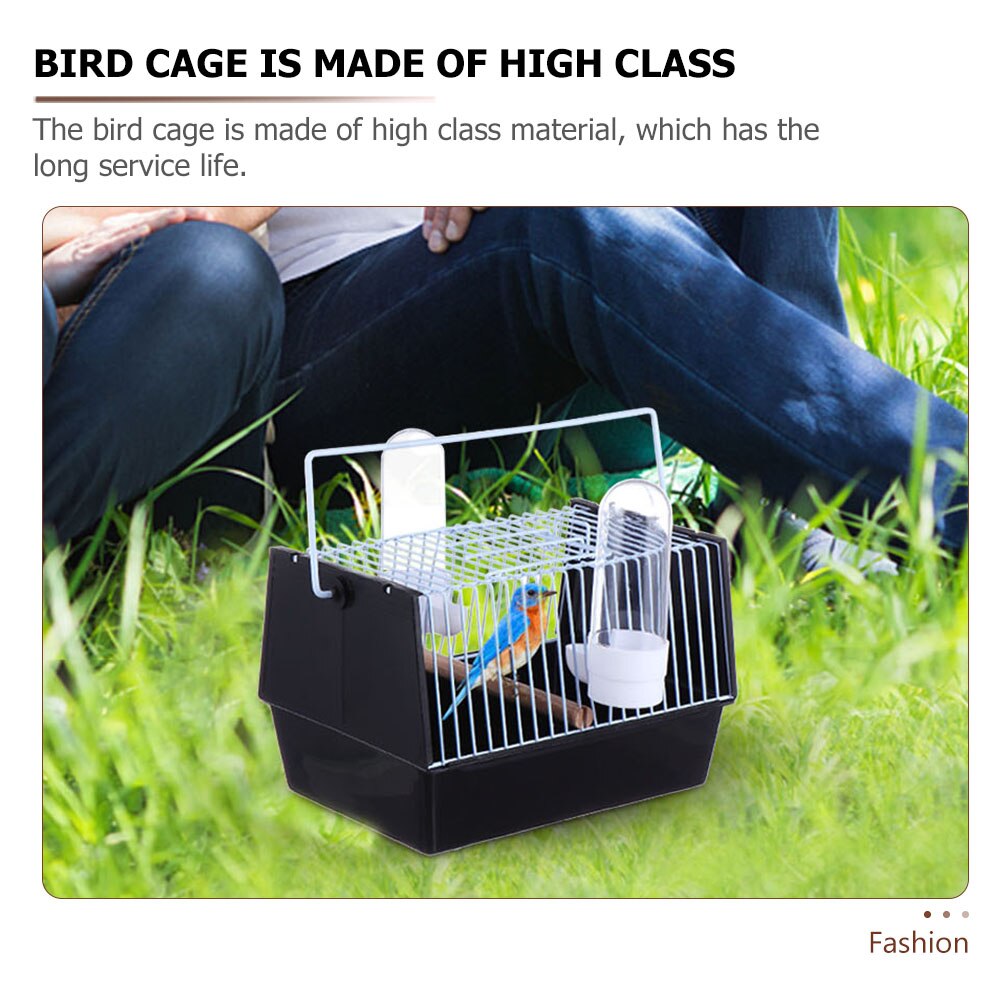 Cage Bird Parrot Carrier Pet Travel Birds