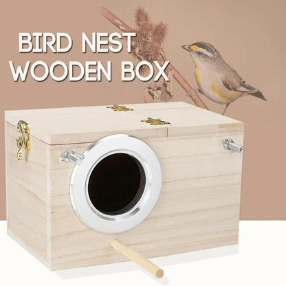 New Budgie Wooden Lovebirds Finch Cage