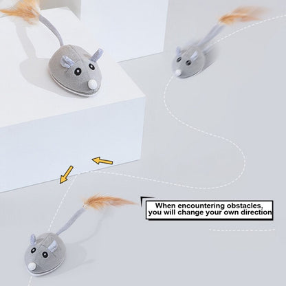 Interactive Mouse Toy for Cats