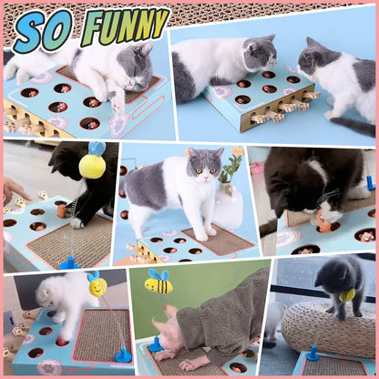 3 In 1 Cats Interactive Toy