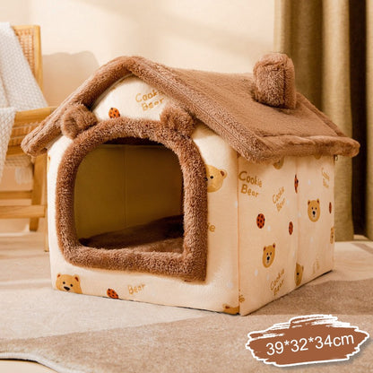 Fully Enclosed House For Cats