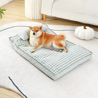 Pet Dog Bed Soft Lounger Pet Bed House