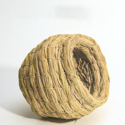 1pc Natural Handmade Straw Bird Nest