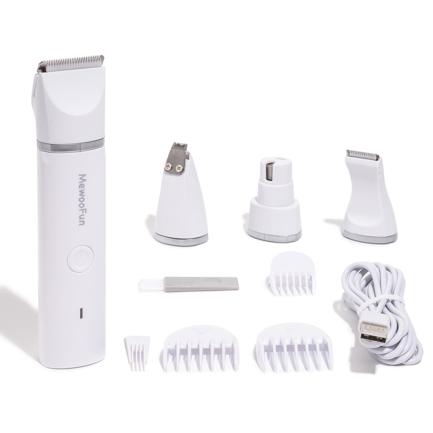 Mewoofun 4 in 1 Pet Electric Hair Trimmer