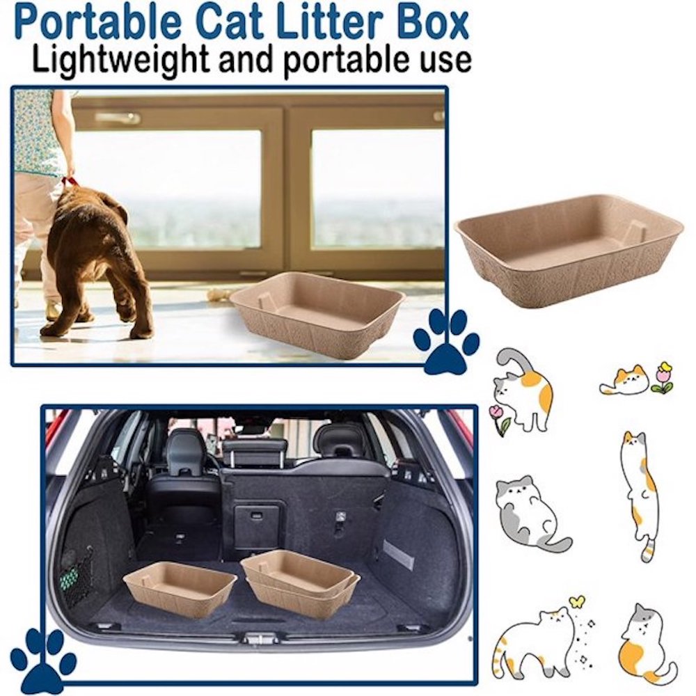 Petlivat Disposable Cat Litter Box