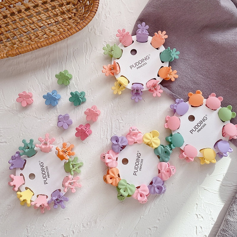 Mini Pet Small Dog Hairpins Candy Colors Small Puppy Cat