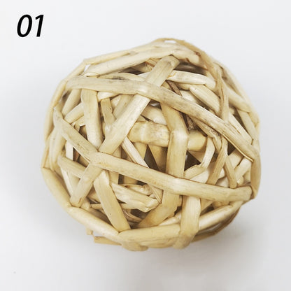 Chewing Braided Ball Guinea Pig Rabbit Hamster Small Animal Play Pet