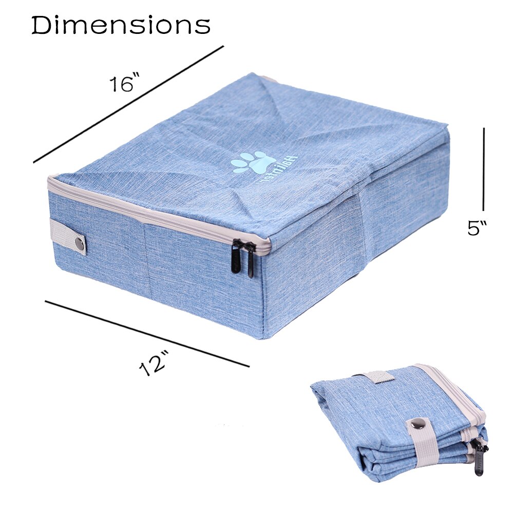 Portable Cat Travel Litter Box with Lid