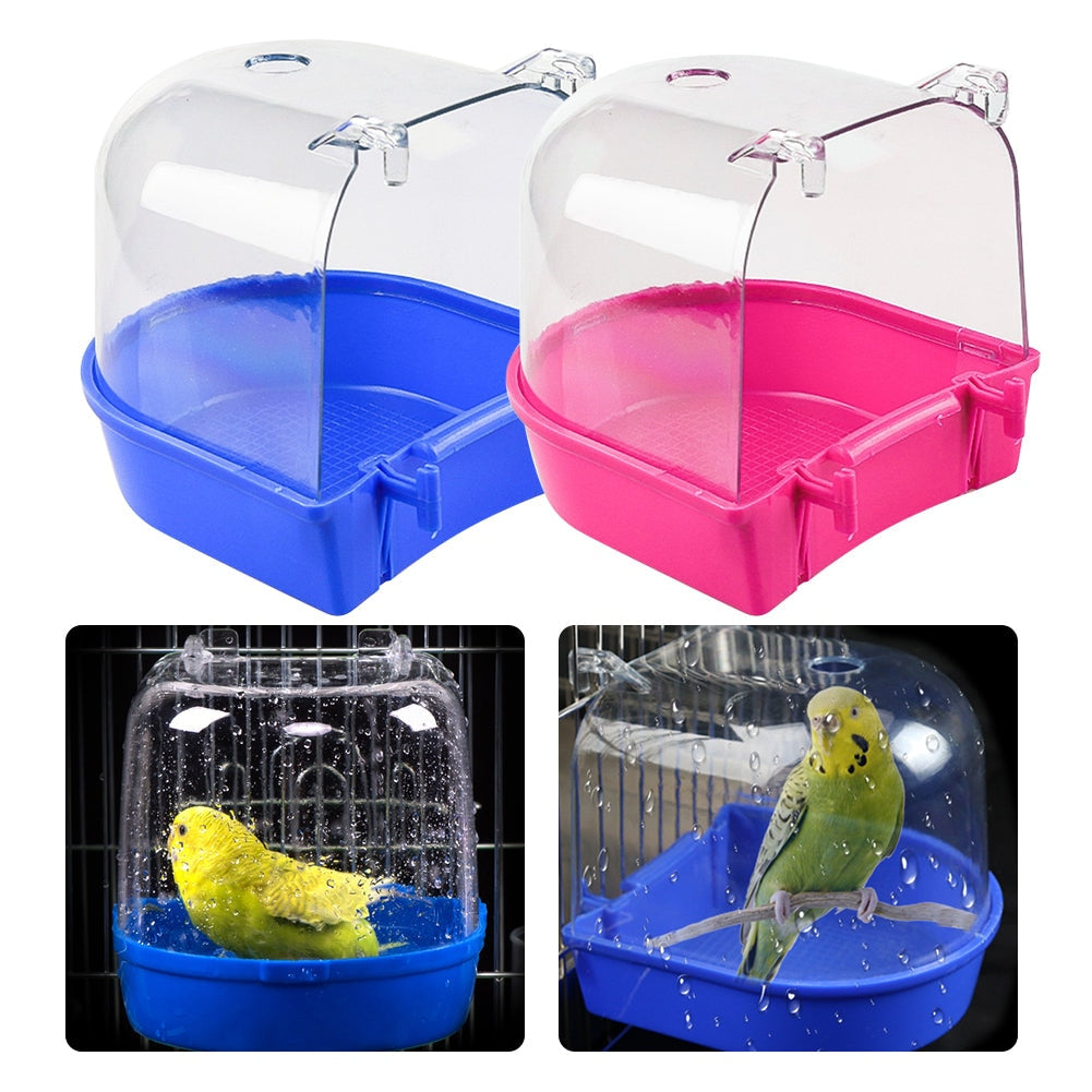 1Pcs Bird Bath Tub for Cage