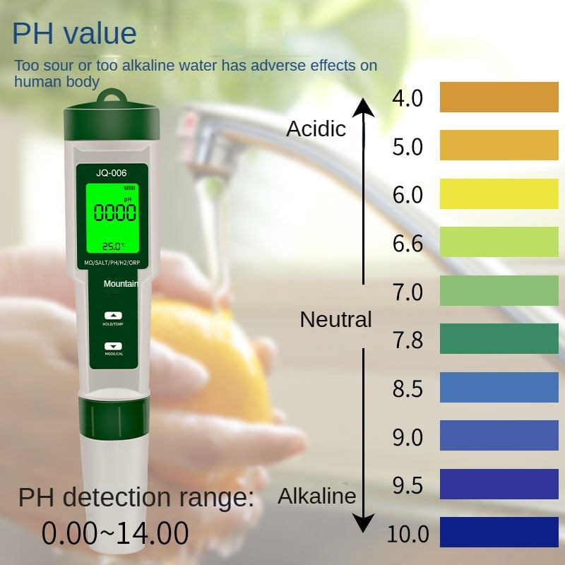 Water Quality Monitor  Multifunction Tester for Aquariums Pools