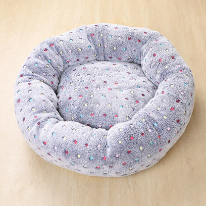 Long Plush Dog Cushion Bed Pet Sofa