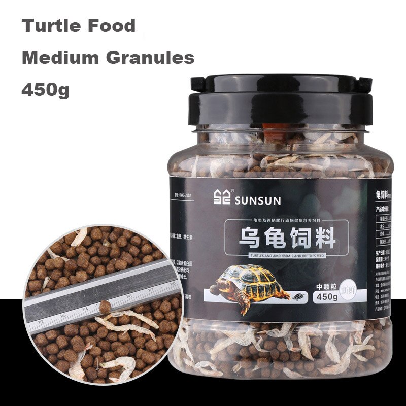 Tortoise and Turtle Food Dried Fish Shrimp Granules Sticks