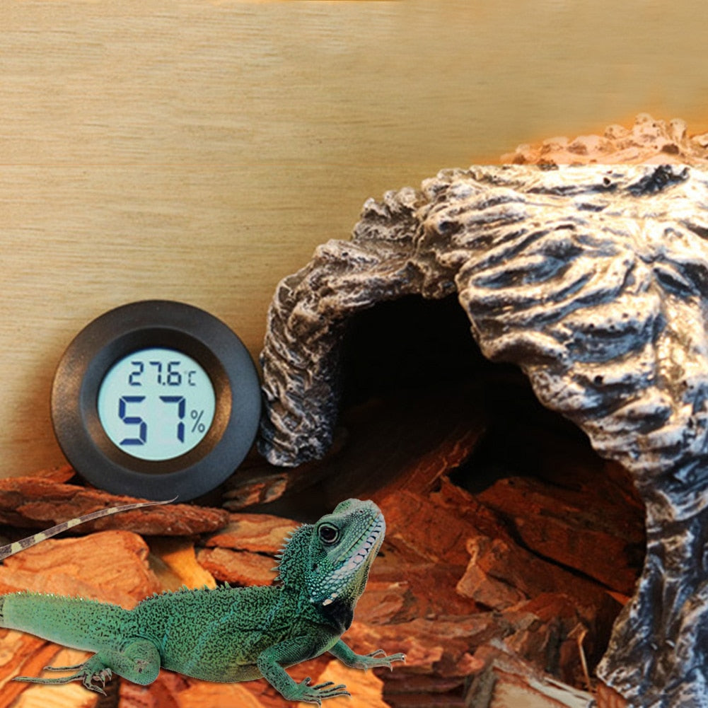 Reptile Thermometer And Hygrometer Electronic