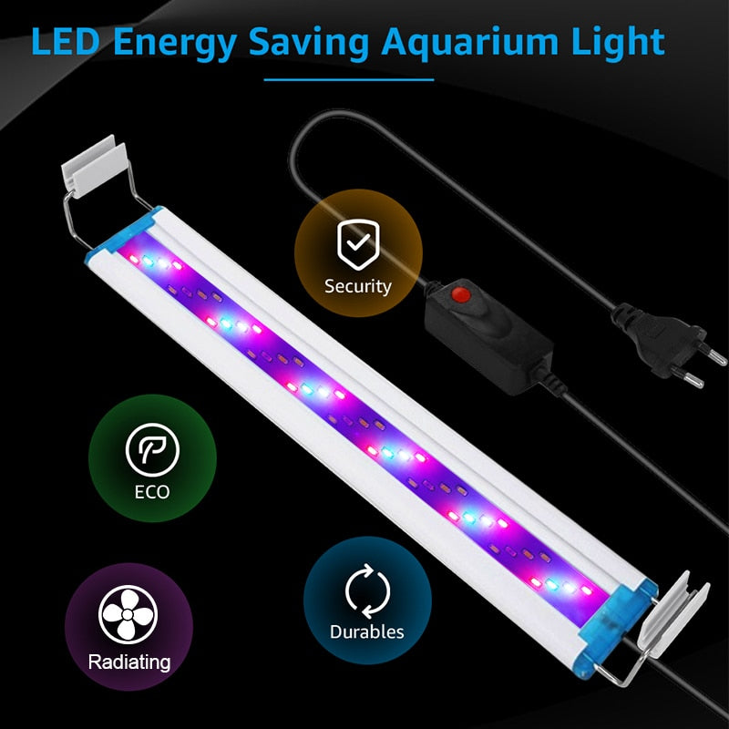 Super Slim LED Aquarium Lighting rgb Aquatic Plant Light