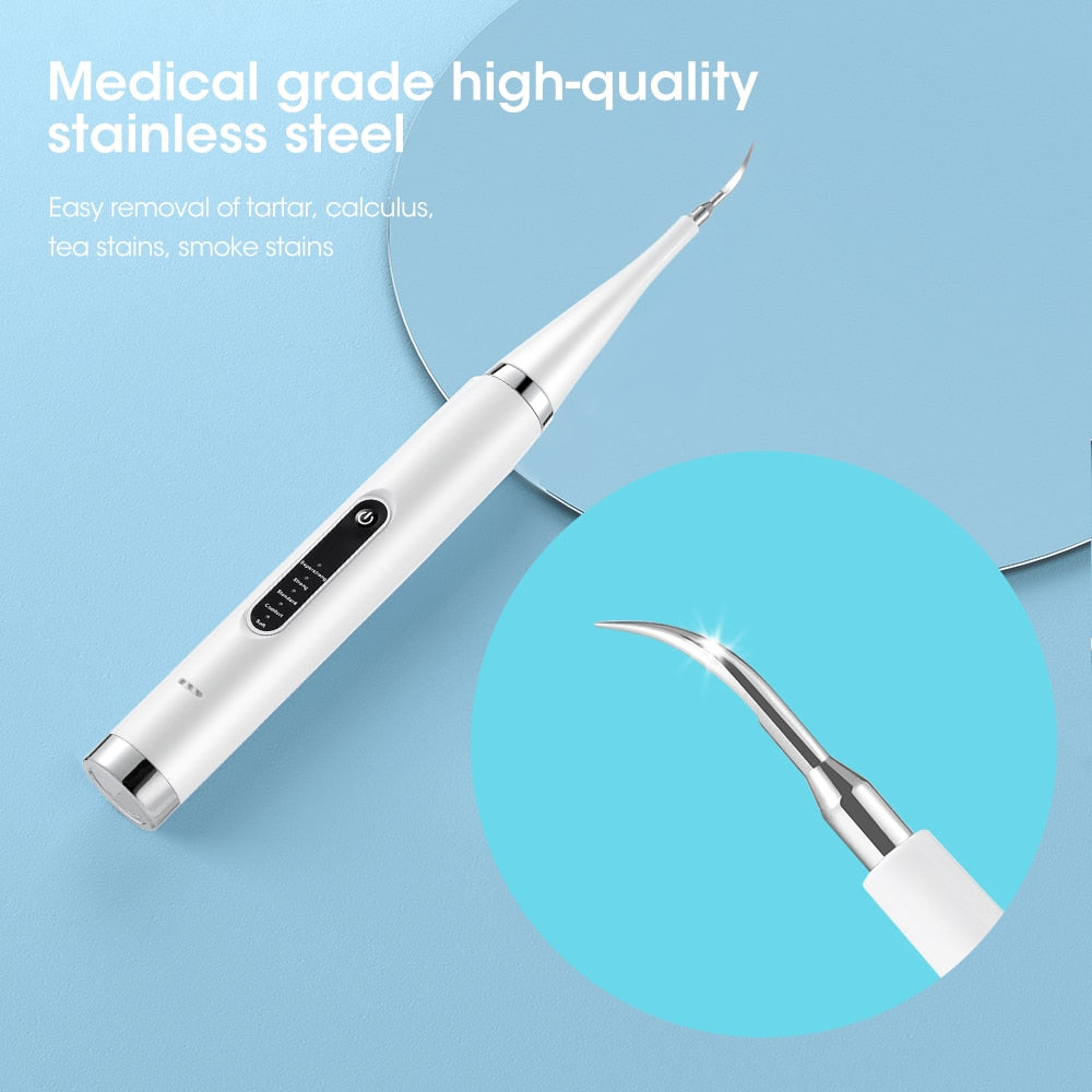 Portable Electric Sonic Dental Scaler Tooth Cleaner