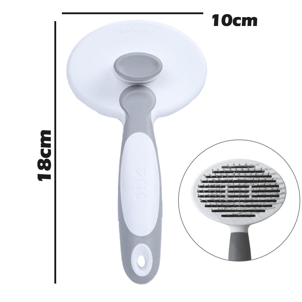 Pet Hair Comb for Cat Dog Hair Remover Double-sided Easy Deshedding Brush