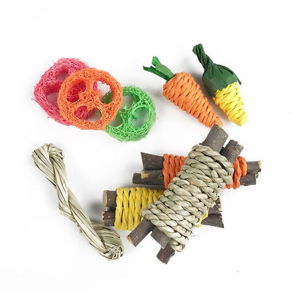 Rabbit Chew Toys For Teeth Grinding Bunny Molar Toys