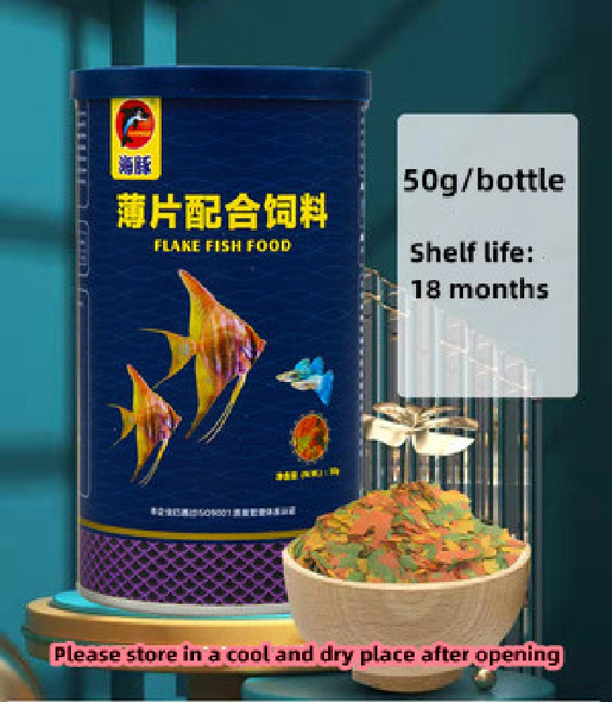 c40g-180g Bottle Ornamental Cichlid Pellets Goldfish Carp