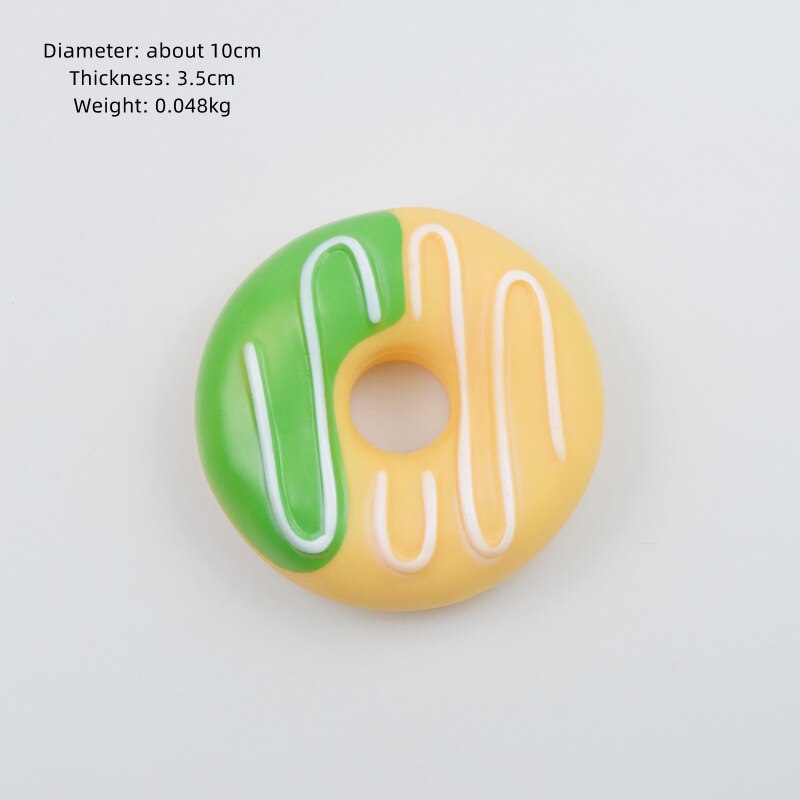 Rubber Donuts Dog Squeaky Toy
