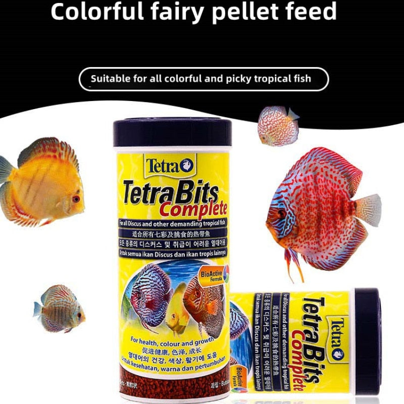Tetra Bits completes Discus Granules Tropical Fish Food