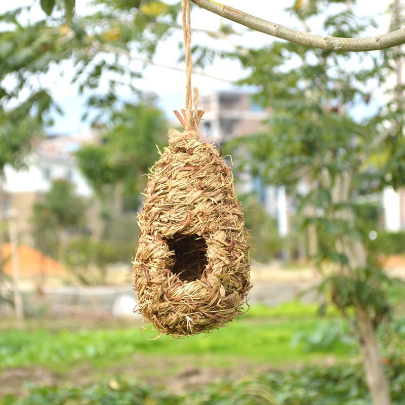 Straw Bird's Nest Cage Outdoor Warm Bird Nest