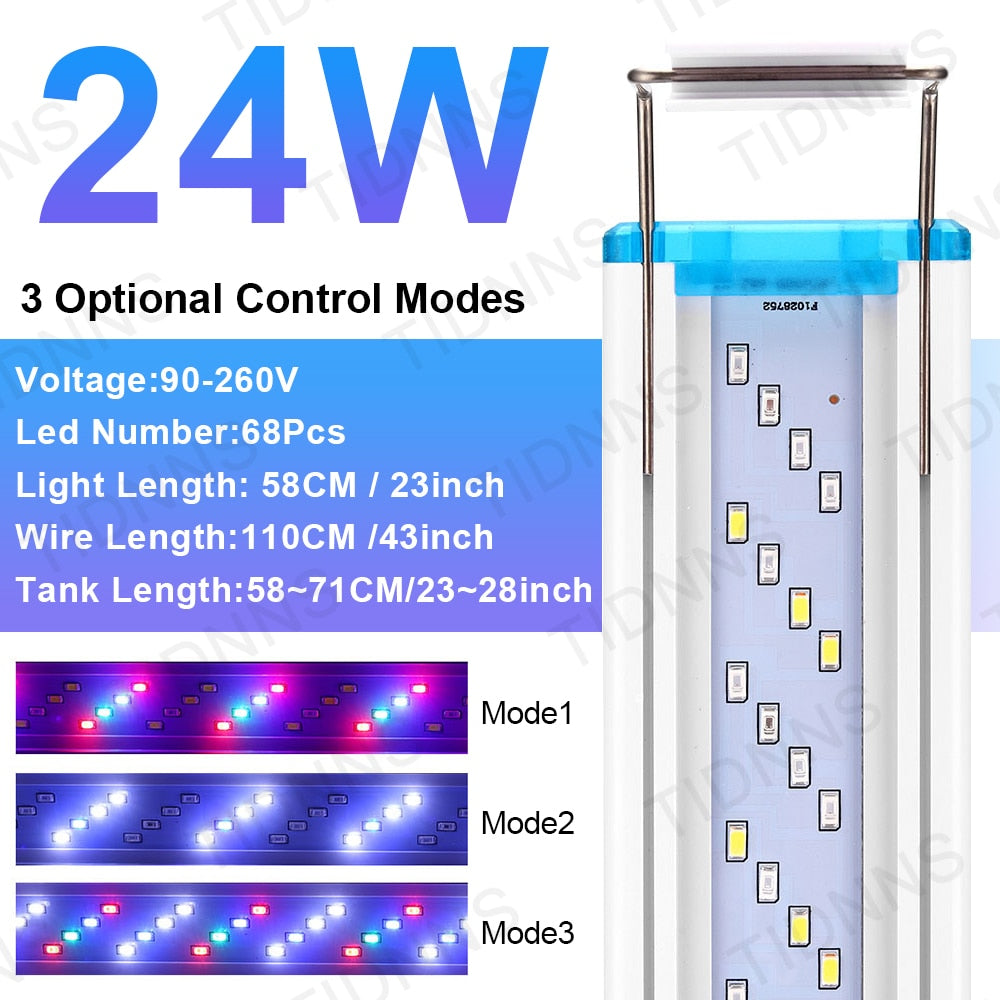 Super Slim LED Aquarium Lighting rgb