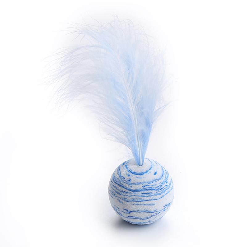 Cat toy Ball Feather Funny Cat Toy