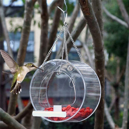 Hanging Bowl Parakeet Feeder