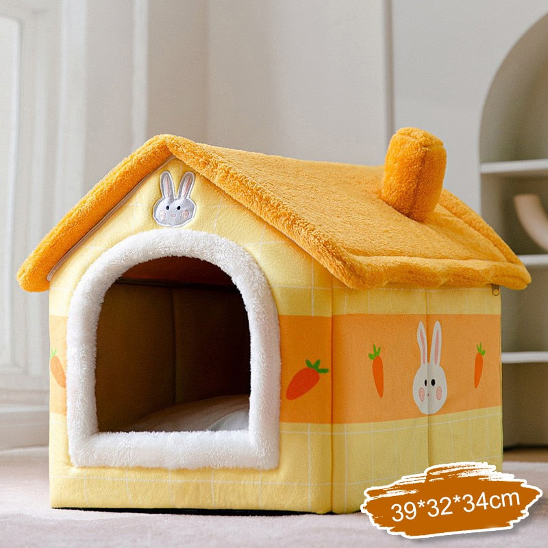 Fully Enclosed House For Cats