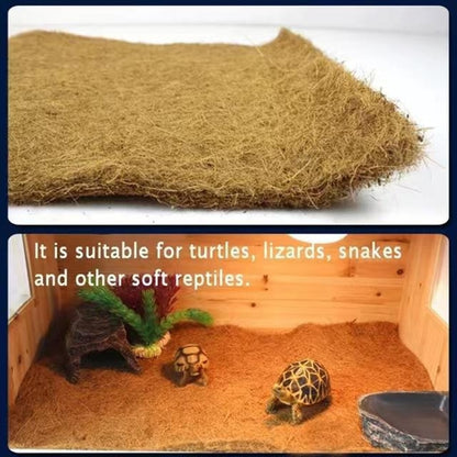 Reptiles Carpet Terrarium Bedding Substrates Liners Coconut Fiber Mat Mattress