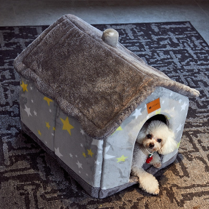 Foldable Dog House Pet Cat Bed